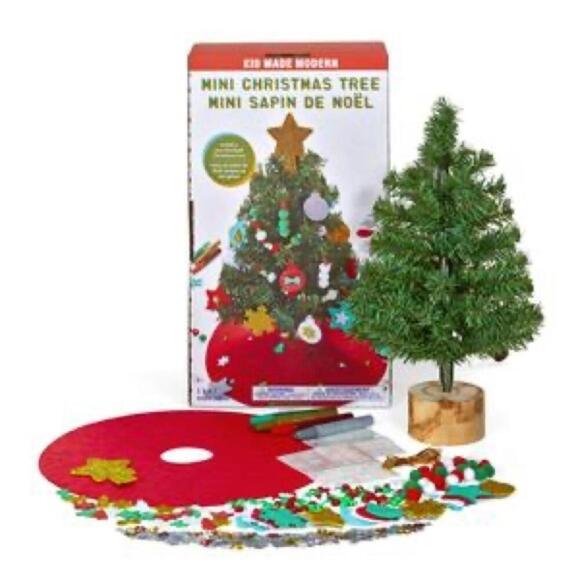 Kid Made Modern Mini Christmas Tree Kit craft kits, toy, Christmas and holiday - Picture 3 of 8